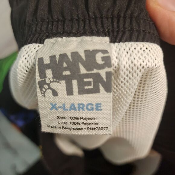 Men's Hang Ten swim trunks, size XL - Picture 2 of 3